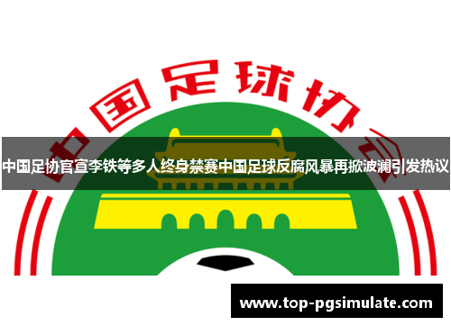 中国足协官宣李铁等多人终身禁赛中国足球反腐风暴再掀波澜引发热议 中国足协官宣李铁等多人终身禁赛中国足球反腐风暴再掀波澜引发热议